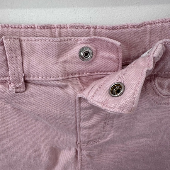 OshKosh Girls Light Pink Elastic Button Waist with Botton Snap - 5t - Picture 4 of 10